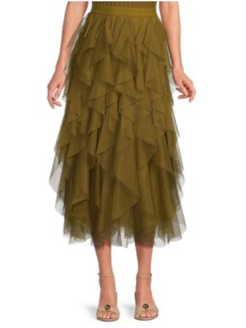 Chelsea & Violet | XS| Asta Tulle Midi Skirt